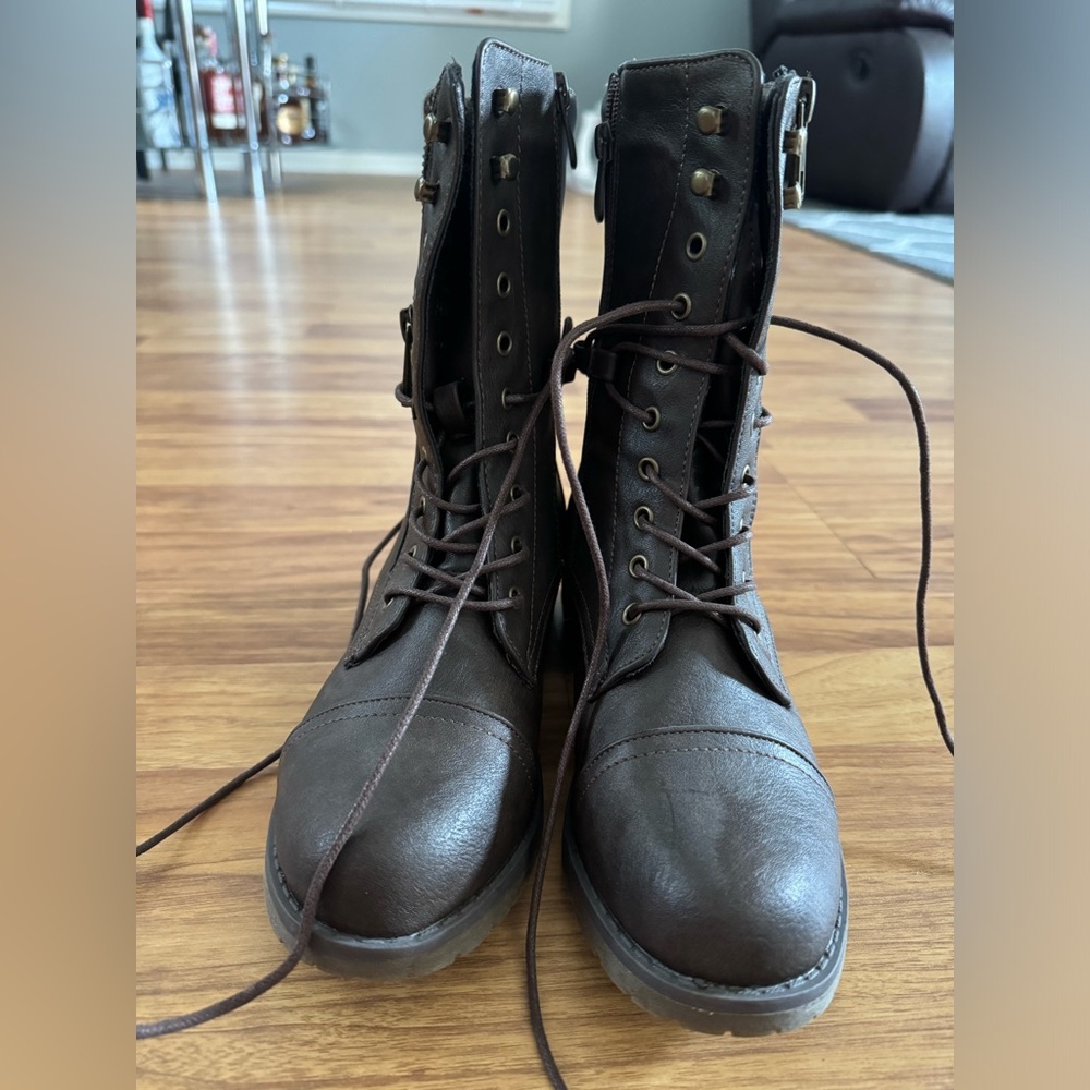 Brown boots